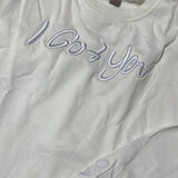 Crew Neck Jumper - White