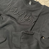 Crew Neck Jumper - Black