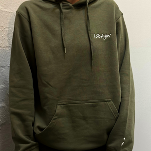 "The Clarkeinator" Olive Unisex Hoodie