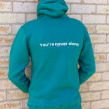 The "Big Teal" Unisex Hoodie